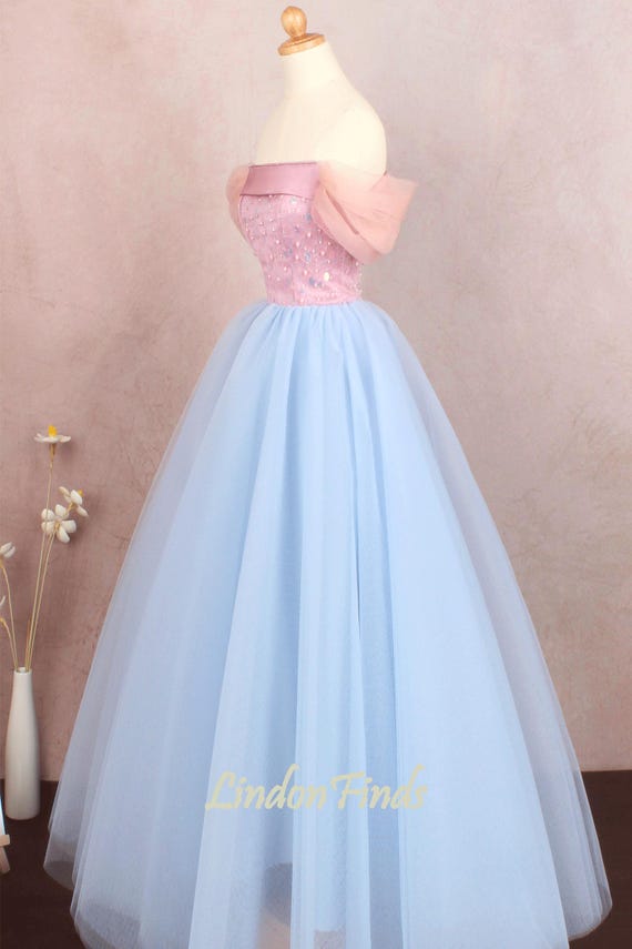 open lace back dress Beaded Bodice Strapless Floor Length Prom Dress GLGL2148