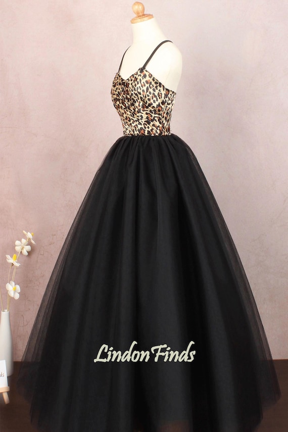 princess polly baby blue dress Leely Women Brown Leopard Print Maxi Corset Prom Dress Strapless A Line Formal Dress main image 0