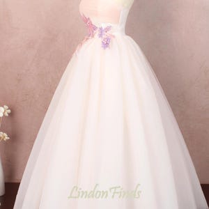 Pink tulle wedding dress colour lace applique prom dress sweetheart a line ball gown women formal party gown