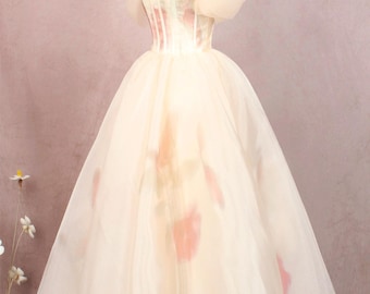 Champagne lace organza wedding ball gown,off the shoulder prom gown,a line formal dress,beading party gown