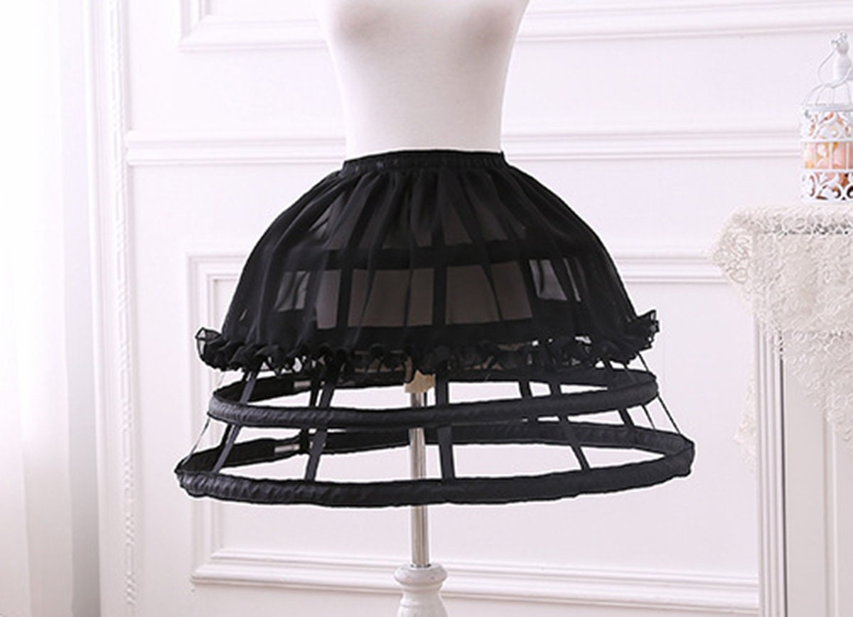 Women Victorian Bustle Cages Hoop Skirt Cage Skirt for Women Etsy