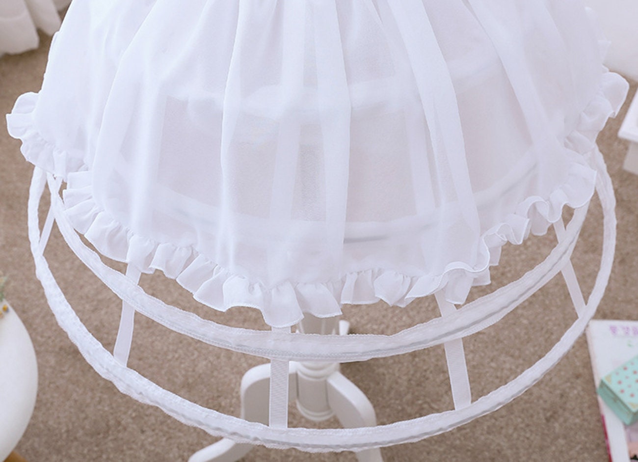 Women Victorian Bustle Cages Hoop Skirt Cage Skirt for Women Etsy