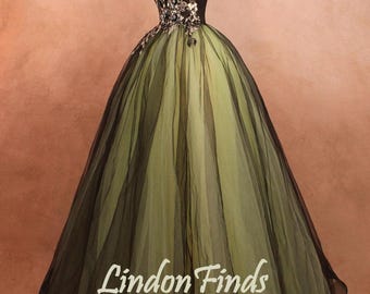 green and black princess dress Amazon.com: GZCYL Dark Green Girls Pageant Dresses Velvet and Tulle Flower Girls Dress for Wedding Off Shoulder: Clothing, Shoes & Jewelry