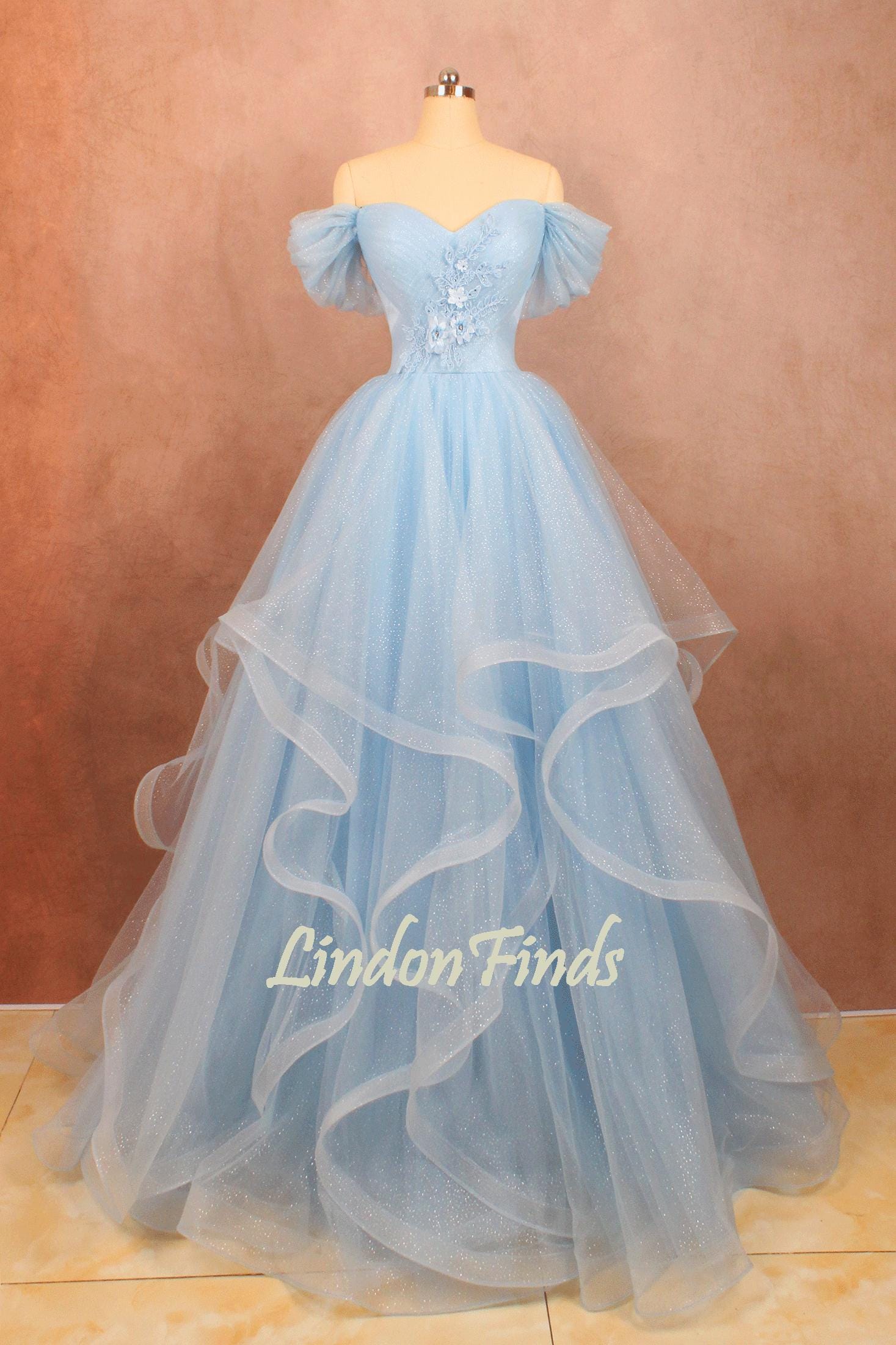 Abito da sposa celeste Italia