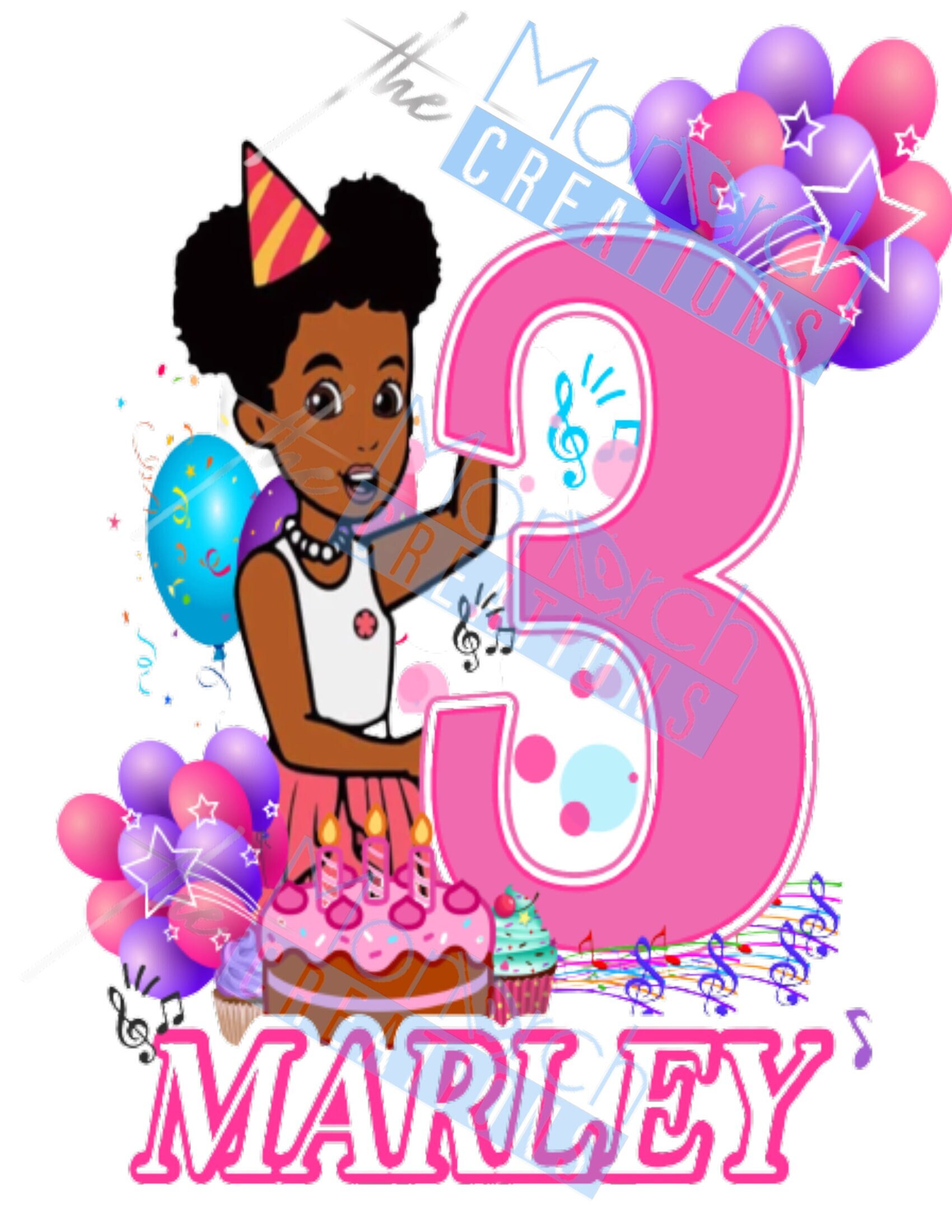 Birthday Gracie happy Birthday Digital PNG Customizable T-shirt Not