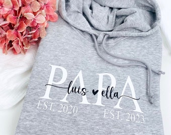 Vatertagsgeschenk Papa Hoodie, Geschenk Vatertag Dad, Geburtstagsgeschenk Vater Pullover, Geschenkidee Vatertag