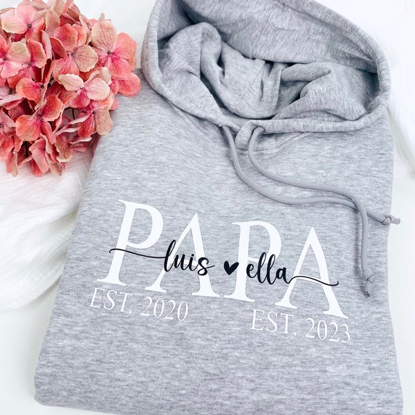 Vatertagsgeschenk Papa Hoodie, Geschenk Vatertag Dad, Geburtstagsgeschenk Vater Pullover, Geschenkidee Vatertag