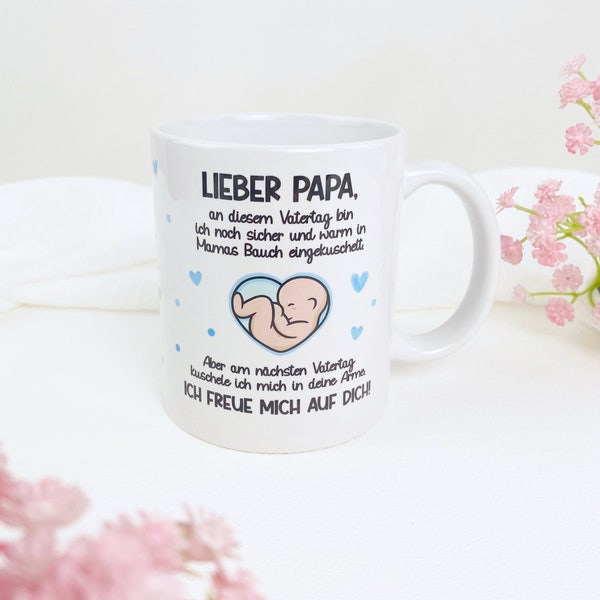 Geschenk werdender Vater, Geschenkidee Vatertag werdender Papa, Vatertagsgeschenk, Babyparty Mommy to be, werdende Eltern