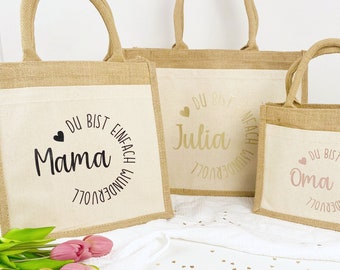 Mama Geschenk Tasche, Geburtstagsgeschenk, Muttertagsgeschenk, Mutter Tochter Geschenk Geburtstag, Muttertag, Beste Mama, Danke Mama