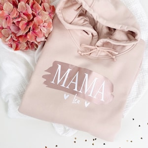 Mama Geschenk Muttertag Pullover, Muttertagsgeschenk Mom Hoodie, Sweatshirt Geburtstag Mutter, Geschenkidee Geburtstagsgeschenk Pulli Bild 1