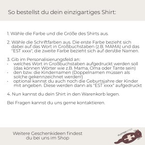 Mama Geschenk Muttertag Shirt, Muttertagsgeschenk Mom TShirt, Geburtstagsgeschenk T-Shirt, Geschenkidee Muttertag, Mama Geburtstag Bild 7