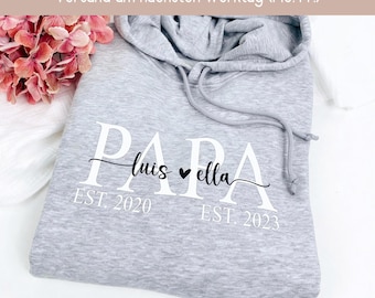 Papa Geschenk Hoodie, Geburtstagsgeschenk Dad, Geschenk Geburtstag Vater Pullover, Vatertagsgeschenk, Geschenkidee Vatertag