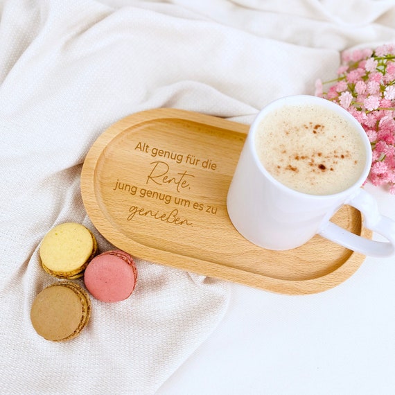 Ruhestand Geschenk Holzschild – Mit Faultier-Motiv & Spruch | Wanddeko Für Rentner & Rentnerin