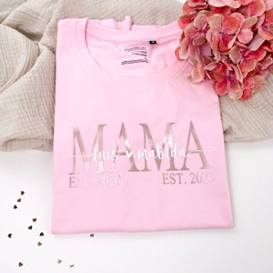 Mama Geschenk Muttertag Shirt, Muttertagsgeschenk Mom TShirt, Geburtstagsgeschenk T-Shirt, Geschenkidee Muttertag, Mama Geburtstag Bild 2