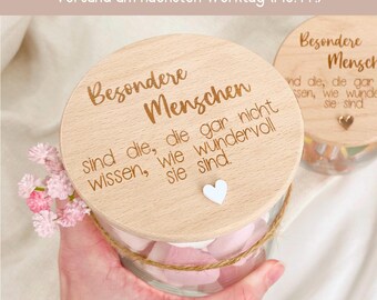Aufmerksamkeit besondere Menschen, Danke Geschenk Freundin, Abschiedsgeschenk Kollegin, Abschied Erzieherin kleine Geschenke Lieblingsmensch