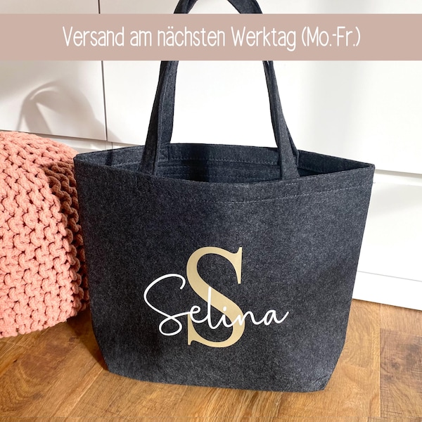 Freundin Geschenk personalisierte Tasche, Geburtstag Geschenk Frau Shopper personalisiert, Geburtstagsgeschenk für Sie, Weihnachtsgeschenk