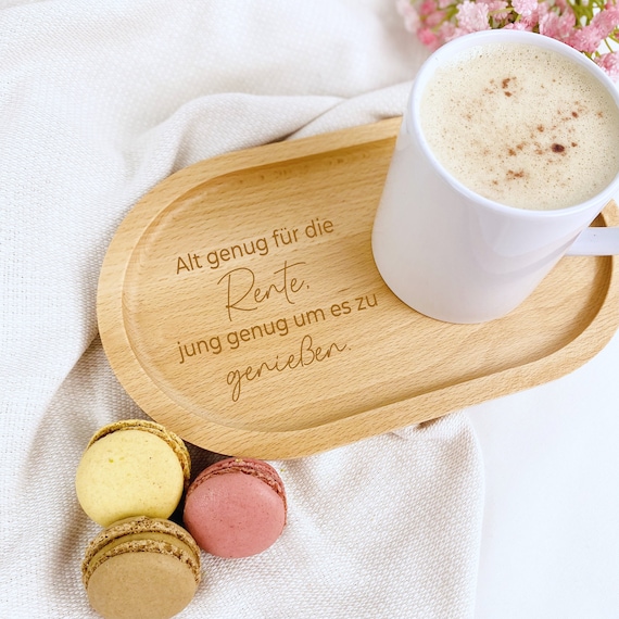 Ruhestand Geschenk Holzschild – Mit Faultier-Motiv & Spruch | Wanddeko Für Rentner & Rentnerin