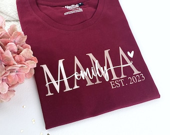 Mama Geschenk Muttertag Shirt, Muttertagsgeschenk Mom TShirt, Geburtstagsgeschenk T-Shirt, Geschenkidee Muttertag, Mama Geburtstag