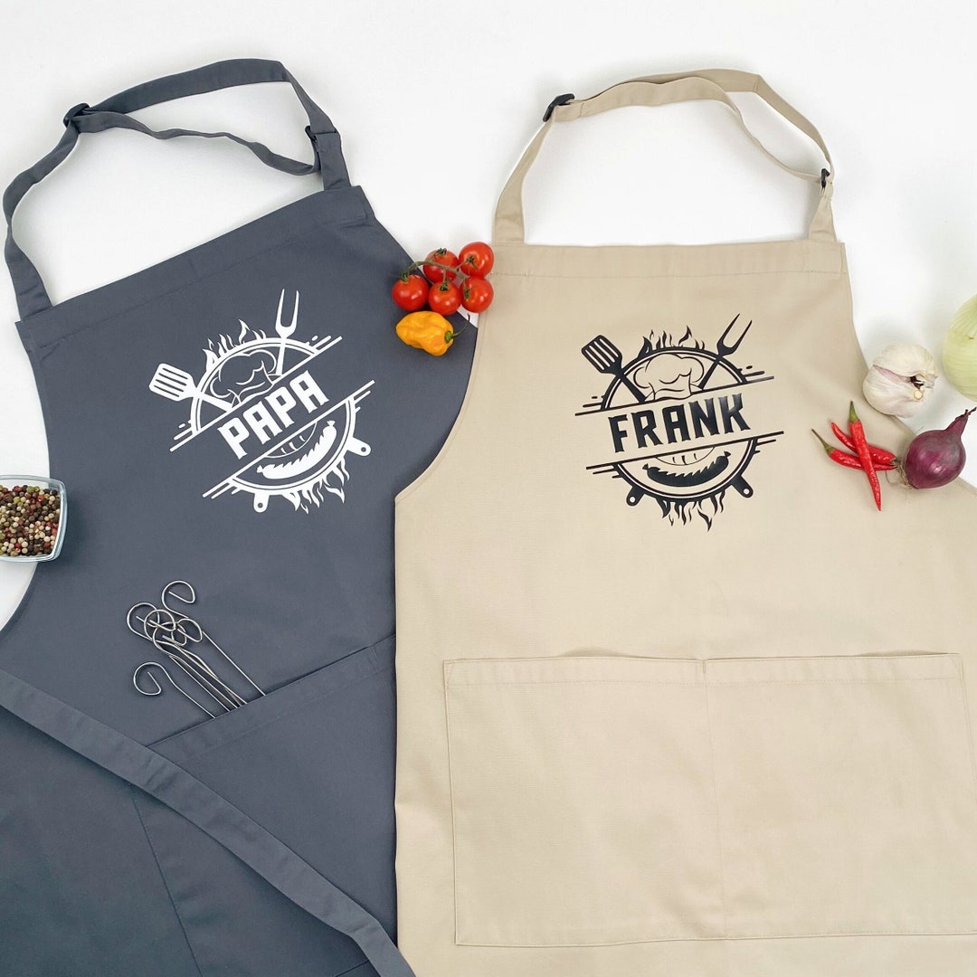 Grillschürze Für Männer – Praktisches Geschenk Für Papa, Opa Oder Grillfans, Mit Tasche
