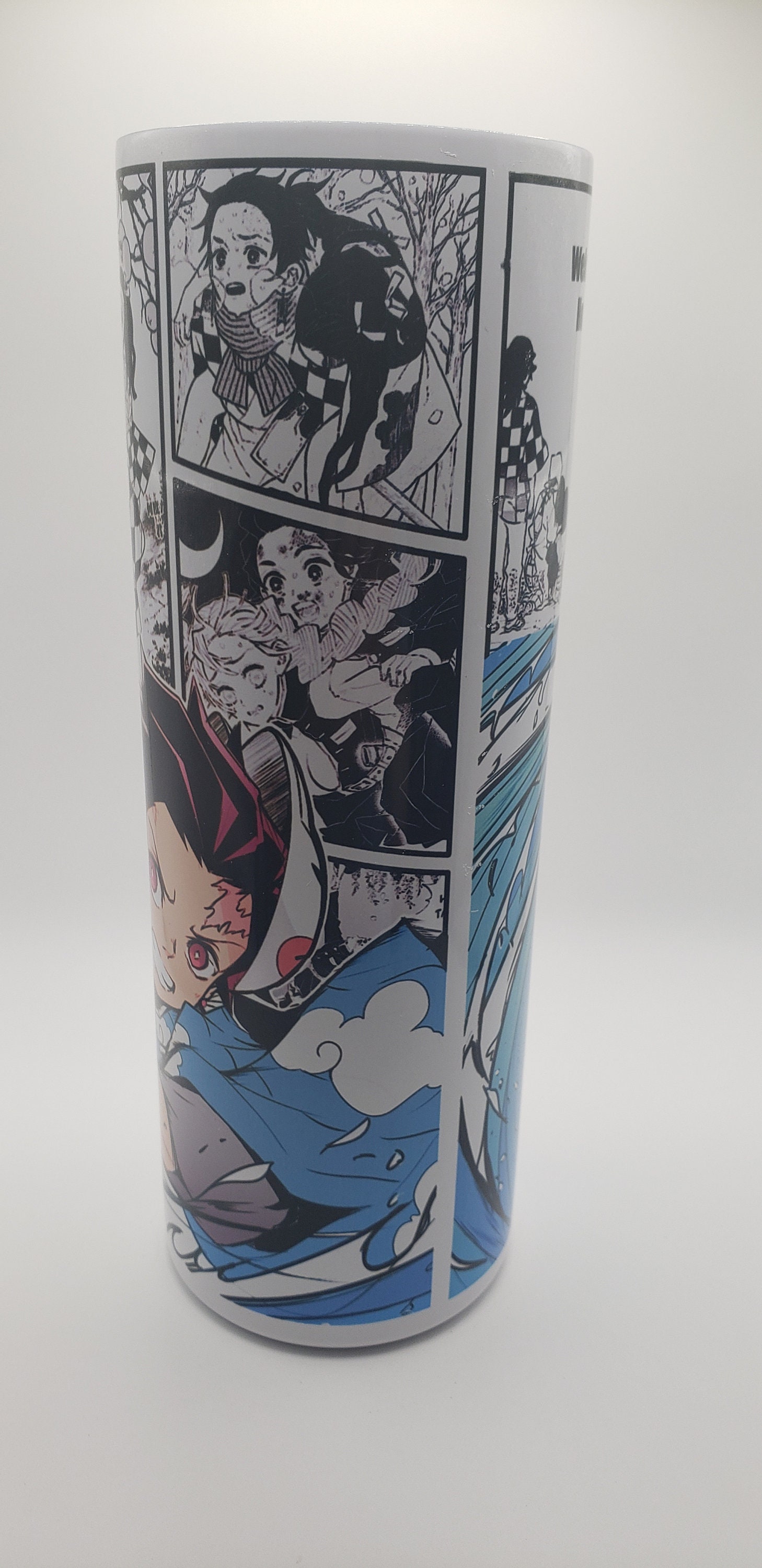Ver. 1 20oz Anime Tumbler, Anime Cup, Manga Panel Tumbler, Shounen ...
