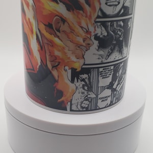 11oz Mug Anime Tumbler, Anime Cup, Manga Panel Tumbler, Shounen Anime Tumbler