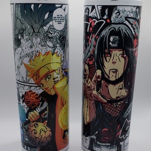20oz Anime Tumbler, Anime Cup, Manga Panel Tumbler, Shounen Anime Tumbler