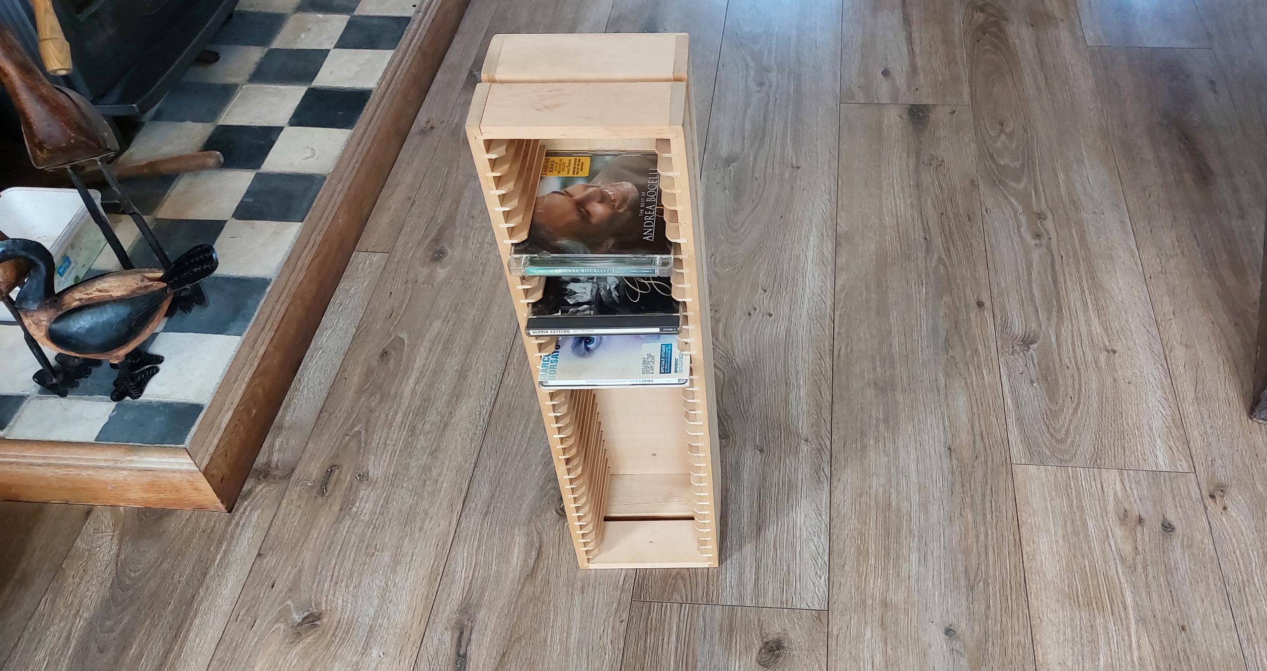 IKEA イケア BOALT　CDラック　3セット Vintage 80s - Ikea Boalt CD Rack, Wooden Storage Rack, Storage