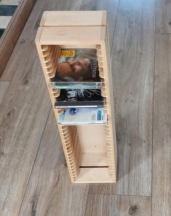 IKEA boalt 棚 cd 収納 Vintage 80s - Ikea Boalt CD Rack, Wooden