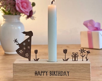 Candle bar, birthday gift, birthday, souvenir, happy birthday, birthday candle, gift, gift idea, wooden bar, photo bar