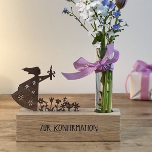 Konfirmation oder Kommunion, Geschenk, Geschenkidee, Holzleiste, Konfirmationsgutschein, Gutschein, Konfirmationsgeschenk
