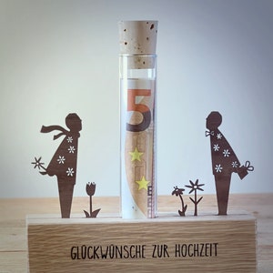 Gutschein für Hochzeit, Geschenkset Hochzeit, Geldgeschenk, Hochzeitsgeschenk, Brautpaar, Bild 8