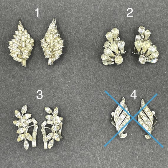 Boucles d'oreilles pendantes vert émeraude, Clip d'oreille en résine