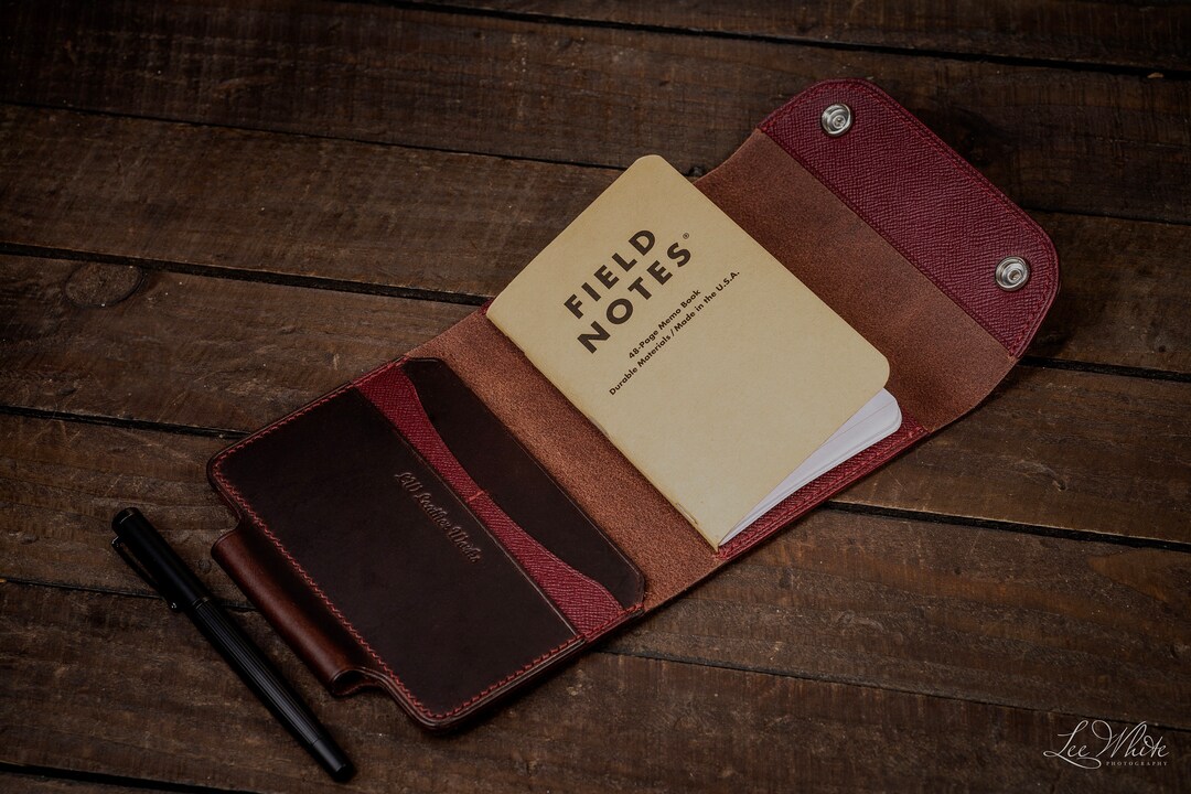 Handmade Leather Notebook Folder Organiser (free Notepad Included) Free ...