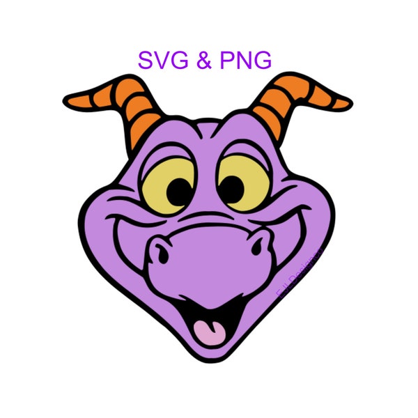 Figment Head SVG & PNG Digital Download