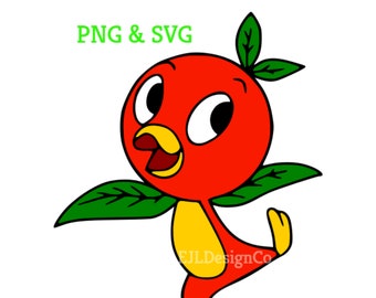Download The Orange Bird Svg Etsy