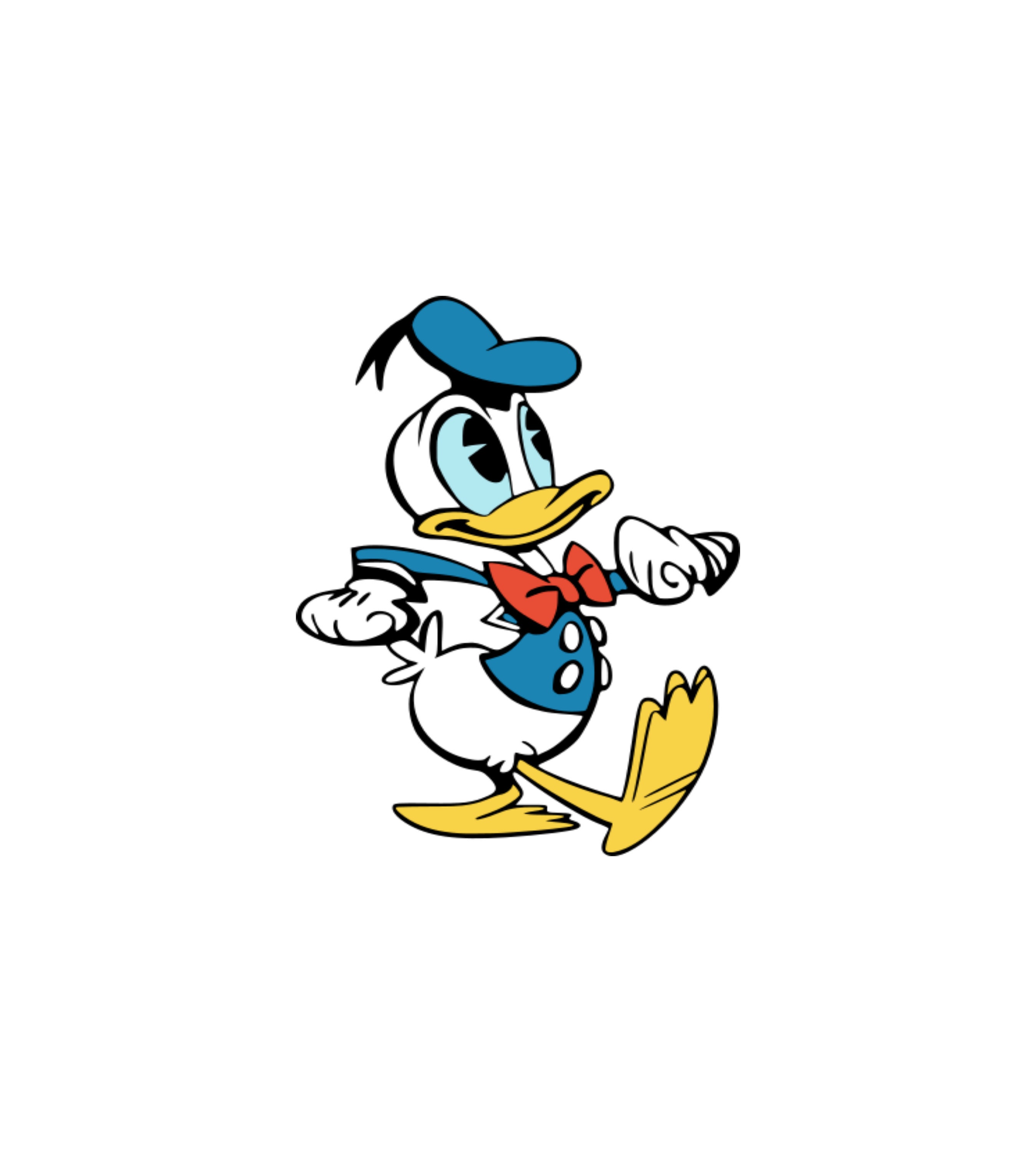 Donald Duck Modern Shorts SVG & PNG Digital Download Etsy UK