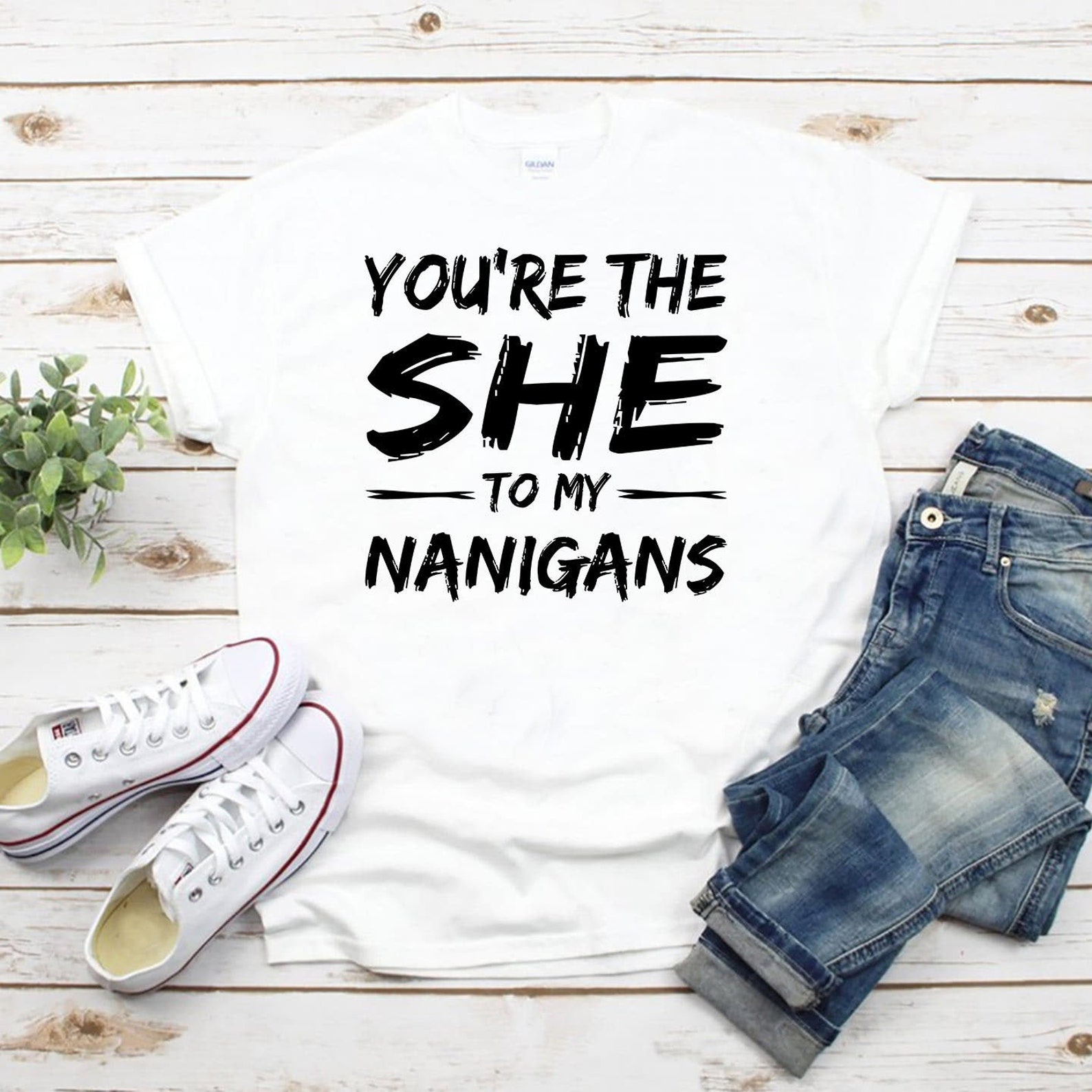 You're the she to my nanigans Funny St PatricksDay Quote Etsy