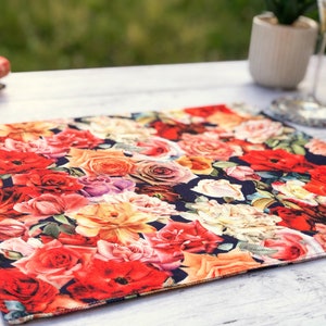 Table Placemats|Placemats Set of 2, 4, 6 |Table Mats | Table Linens |Table Mats | Housewarming Gift | Outdoor Dining