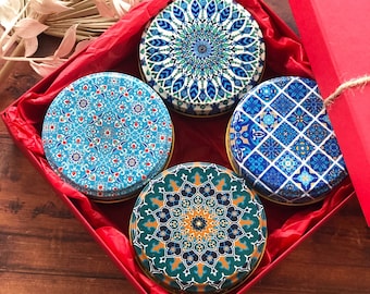 Sojageurkaarsenset: handgemaakt in Groot-Brittannië, unieke blikken ontwerpen