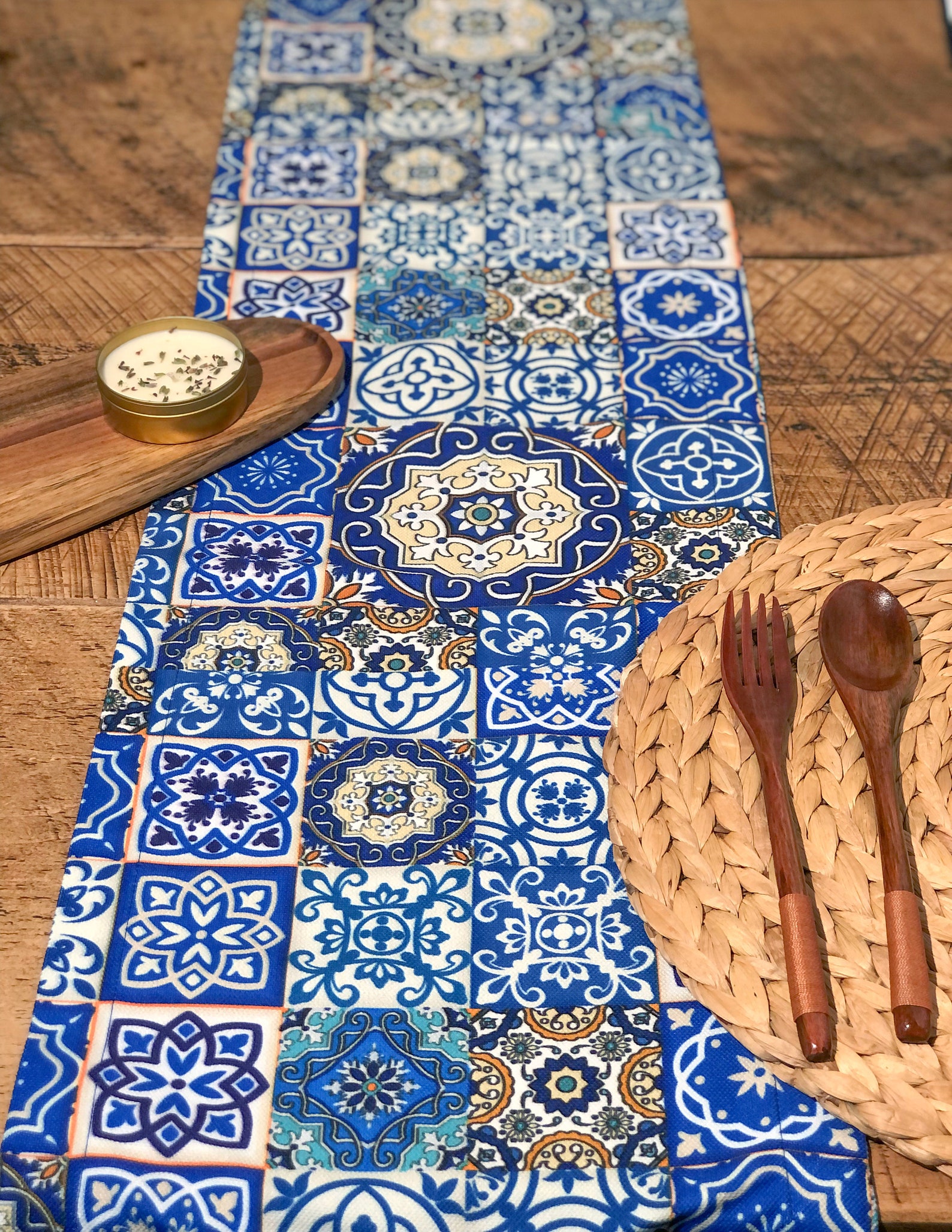 Table Runner Dining Table Runners Boho Decorative Table Etsy