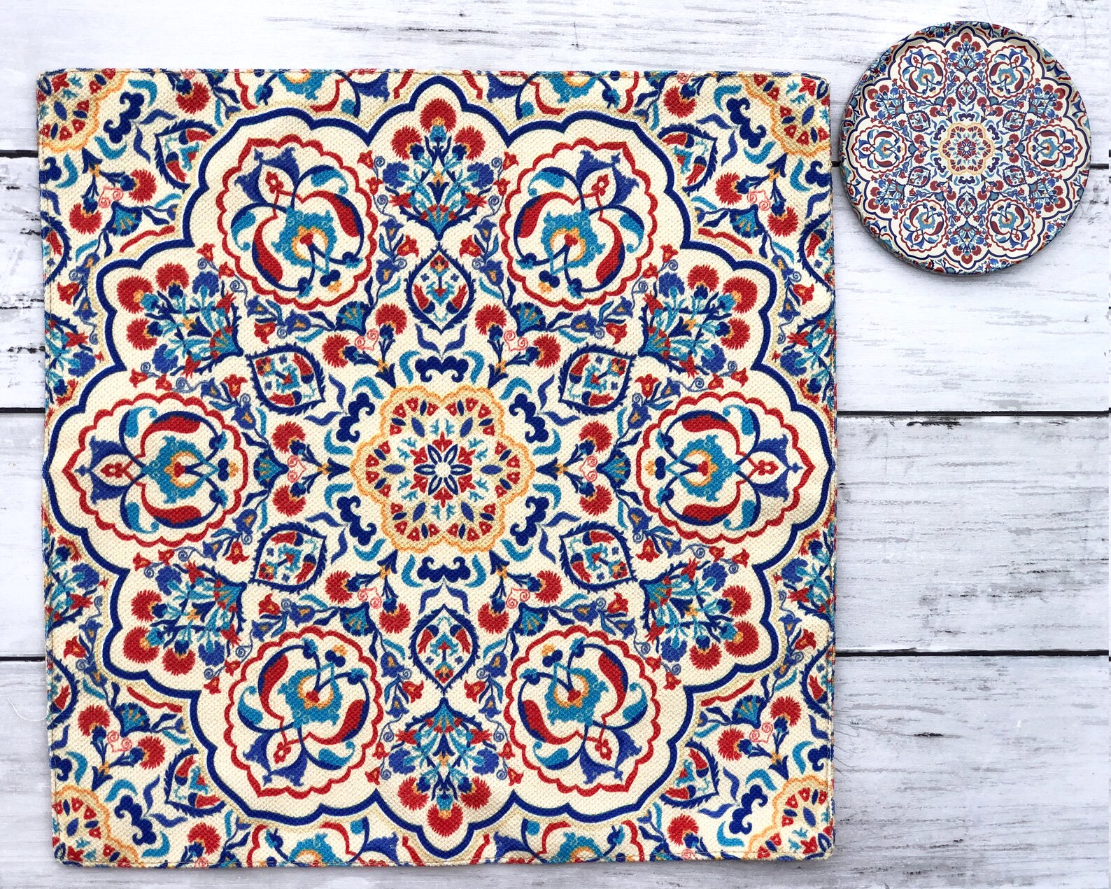 Turkish/persian/moroccan Pattern Placemats Set of 2 4 6 Etsy