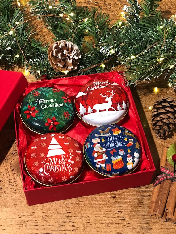 Velas aromáticas hechas a mano de Navidad, regalos personalizados