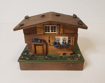 Cabin Music Box Etsy