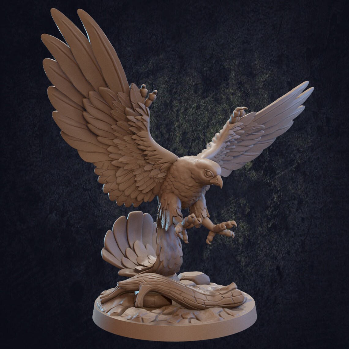 Giant Eagle Miniature Monster Tabletop Figurine Display - Etsy