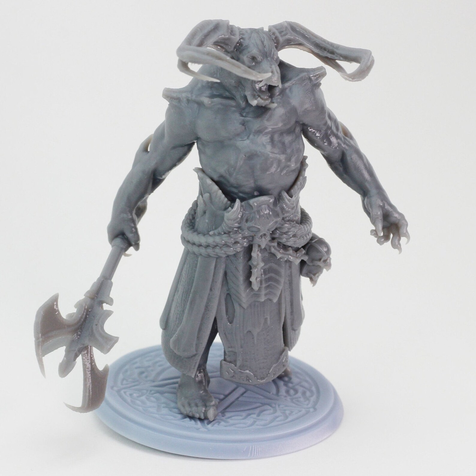 Orcus Standing Miniature Demon Lord Demon Tabletop - Etsy