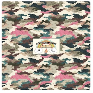 Old School Camo Seamless Pattern PNG, Duck Hunting Camouflage Design, Digital Download for Outdoor Projects