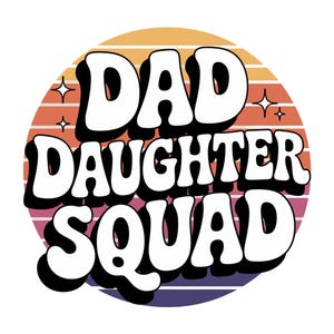 Papa Tochter Kader, Familie Kleben Design, süße Vater Tochter PNG Clipart, digitaler Download für Kinder