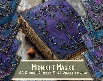 Dark Academia Journal Cover, Topper, Decorative, Antique Victorian, Printable, Digital Download Digital Scrapbooking