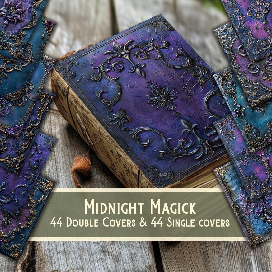 Antique Purple Book - Etsy UK
