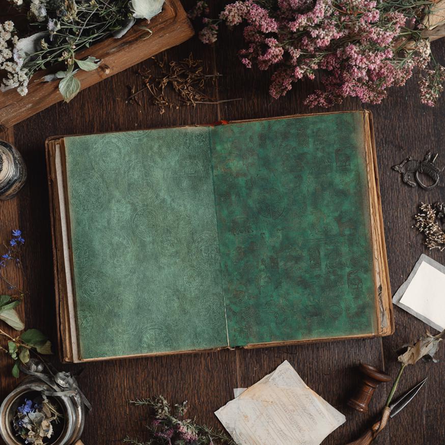 Celtic Myth Junk Journal Pages, Dark Academia Irish Folklore, Mystic ...